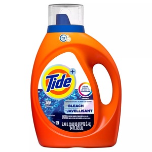 Tide with Bleach Alternative Original Scent HE Compatible Liquid <b>Laundry</b> <b>Detergent</b> - 84 fl oz - Product Image 2