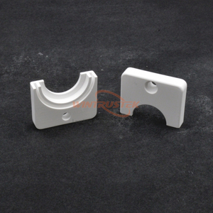Supports en céramique de nitrure de bore semi-circulaires multi-cannelures isolants haute température - Product Image 5