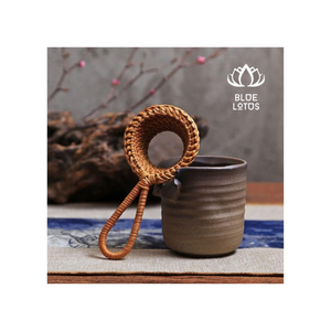 ที่กรองชาหวายทอมือที่นำเสนอวิธีที่ไม่เหมือนใครและใส่ใจสิ่งแวดล้อมในการชงชาใบหลวมๆด้วยสัมผัสแห่งความงามแบบชนบท - Product Image 1