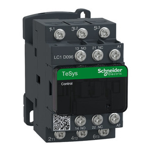 Contattore SCHNEIDER ELECTRIC LC1D096G7 TeSys D 3P(3 NO) AC-3 <= 440 V 9 a 120 V con Bobina AC - Product Image 1
