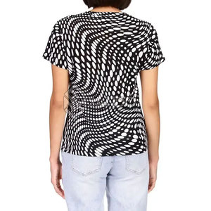 เสื้อยืดสีพื้นแบบซับลิเมชั่น ผ้าฝ้าย 100% ระบายอากาศ แห้งเร็ว เหมาะสำหรับฤดูร้อน ไซส์พลัส เสื้อผ้าลำลองผู้หญิง สวมใส่สบาย - Product Image 6