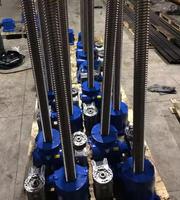 Vis à billes, tige filetée, élévateur hydraulique, échafaudage, boîte de vitesses, vis sans fin électrique, vérin à vis pour plateforme de levage industrielle