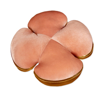 Coussin doux en forme de fleur à quatre feuilles, best-seller, mignon, personnalisé, en forme de trèfle à quatre feuilles, coussin de siège en peluche doux