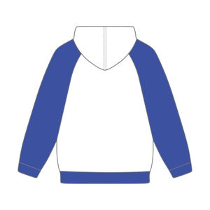Sigma Gamma Rho Blanc Corps Bleu Manches Raglan Pull À Capuche Coton SGRho Grec Sororité Personnalisé Divine Neuf HBCU Vêtements - Product Image 3