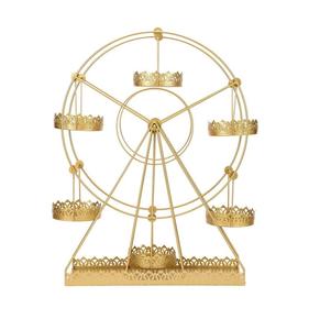 Soportes para Pasteles de Hierro Dorado de Diseño Único al por Mayor, Soporte para Pasteles de Boda para Mesa - Product Image 5