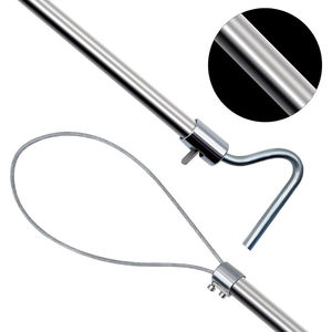 Atrapa Cerdos Veterinario Manual de Acero Inoxidable Cromado Duradero de 18 Pulgadas, Mango Antideslizante, Certificado CE, Quirúrgico - Product Image 5