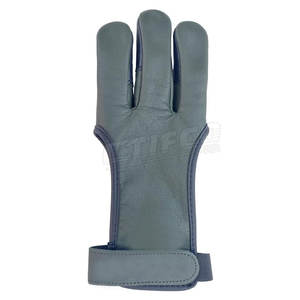 Gants en cuir avec logo personnalisé de haute qualité pour tir à l'arc Protection des mains et protège-doigts pour le sport OEM disponible - Product Image 1