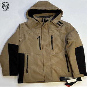 Chaqueta Softshell de Forro Polar Impermeable y Transpirable para Hombre con Capucha y Logotipo Personalizado, Éxito de Ventas en 2025 - Product Image 1