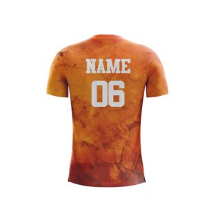 เสื้อฟุตบอลสีเทาออกแบบได้ตามต้องการดีไซน์แบบอเมริกันฟุตบอลมีหมายเลขชื่อทีมที่สมบูรณ์แบบสำหรับผู้ชาย - Product Image 6