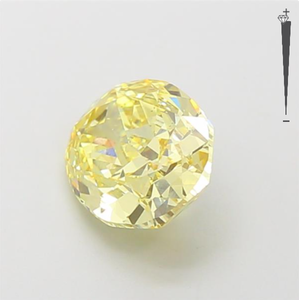 2.04ct VS1ความชัดเจนของรูปไข่แฟนซีตัดสีเหลืองห้องปฏิบัติการที่ปลูกเพชรหลวมได้รับการรับรองจากผู้ผลิตโดยตรงสำหรับการทำเครื่องประดับ - Product Image 2