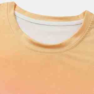 Camiseta blanca de poliéster 100% personalizada al por mayor estilo de calle con diseño de sublimación gráfica frontal - Product Image 3