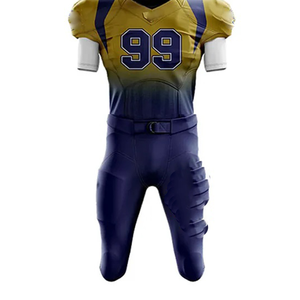 Nuevo Uniforme de Fútbol Americano de Talla Grande, Transpirable, Sublimado Personalizado de Primera Calidad 2025, 100% Poliéster, Servicio OEM - Product Image 4