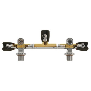 DIN Scuba Tank Manifold Valve Double Cylinder Isolation Valve For Twinset Diving System - Product Image 4
