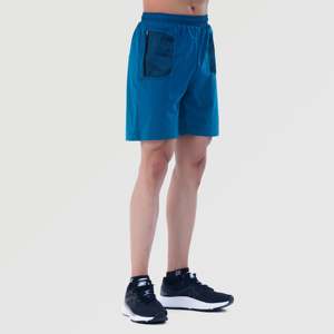 Shorts de sport Performa Fit en polyester longueur genou (vert sarcelle foncé) XXS – Taille élastique confortable pour la gym et le sport - Product Image 4