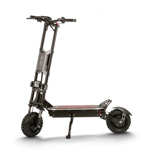 Patinete Eléctrico Plegable de Dos Ruedas de Alta Calidad, Ajustable en Altura, con Doble Motor de 1800 Vatios, Marco de Hierro, Plástico, Personalizable OEM - Product Image 6
