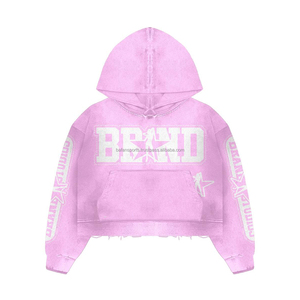 Ensemble de survêtement personnalisé pour femmes pull-over à capuche et pantalon de survêtement deux pièces tenue de sport décontracté jogging survêtements vente en gros - Product Image 6