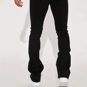 Pantalon en jean de haute qualité à la mode, coupe régulière, dernière conception personnalisée, pantalon en jean grande taille, décontracté et respirant pour hommes - Product Image 6