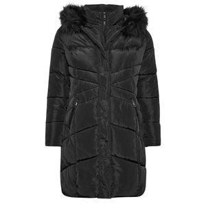 Plus Size Long Winter Coat Women Warm Puffer Jacket Insulated Hooded Parka Zipper Quick Dry Windproof Heavy Outerwear <b>Detachable</b> - Product Image 1