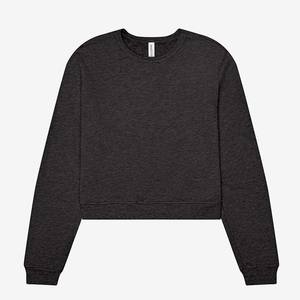 Bella Canvas Ladies Classic Pullover Crewneck Cropped Sudaderas - Product Image 5