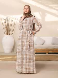 Abaya Kaftan pour femmes personnalisées dernier design élégant respirant Style arabe royal pour l'automne directement fabricant de Dubaï - Product Image 2