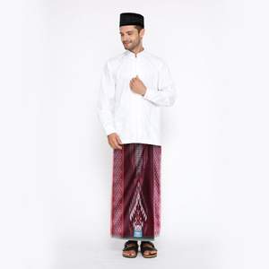 BHS Classic Gold Sarong Bas en coton respirant pour adultes Taille unique pour tous les vêtements de prière - Product Image 4