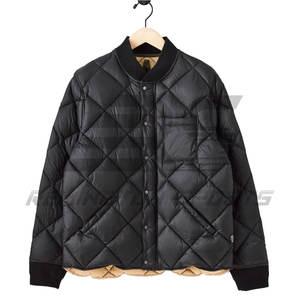 Nouvelle arrivée veste bombardier personnalisée pour hommes | Blouson bombardier d'hiver à la mode pour hommes | Blouson bombardier matelassé Offre Spéciale - Product Image 4