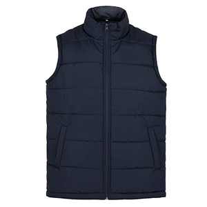 Chaleco acolchado para hombre, ropa informal de primera calidad, Top sin mangas de punto con estampado de logotipo personalizado, chaqueta acolchada de tendencia - Product Image 1