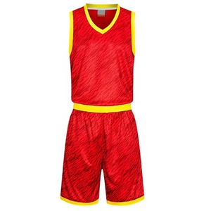 Uniforme de Baloncesto Personalizado Transpirable con Estampado |   100% Poliéster |   Diseño sin mangas |   Ajuste Cómodo |   Tela de Secado Rápido |   Equipo | - Product Image 3