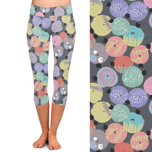 Leggings de compression pleine longueur pour femmes taille haute tissu respirant doux parfait pour les activités d'exercice course et utilisation en salle de sport - Product Image 3