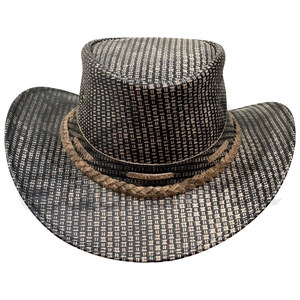 Camiseta De Estilo Occidental BOSS Westart Para Hombre - Corte Holgado, Manga Larga, Cuello Redondo