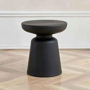 Fourniture directe d'usine Vionna Table d'appoint finition noire avec socle pour maison moderne Style bon prix - Product Image 2