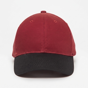 Gorra de Béisbol de 6 Paneles con Visera Roja y Negra, Unisex, Casual, al por Mayor, con Logotipo Personalizado, Alta Calidad, OEM, ODM, MOQ Bajo, Ajustable en la Parte Trasera - Product Image 1
