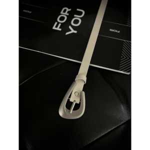 Ceinture décontractée pour femme avec boucle en résine, boucle de style cowboy, accessoire de mode - Product Image 3