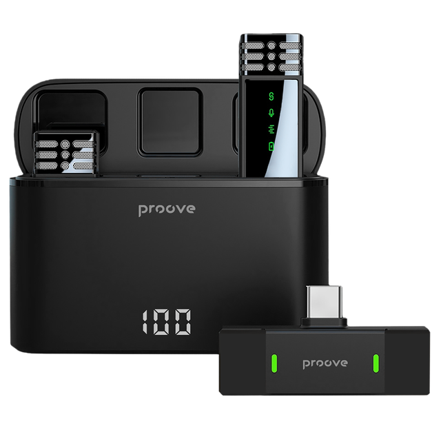 Wireless Microphone System Proove Record Type-C