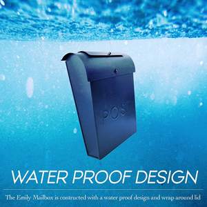 Iron Durable Rustproof Postal Receipt Unit Designed India <b>Mail</b> <b>Box</b> with Customizable Storage for Post Collection - Product Image 3