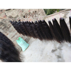 Premium Indian Remy Body Wave Hair Weft Double Weft Natural Black Human Hair Extensions All Colors Suitable - Product Image 6