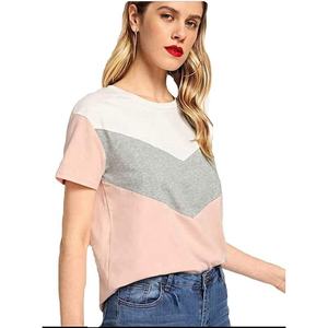 Servicio de OEM/ODM, camiseta hecha a medida para mujer, camiseta con logotipo serigrafiado, Camiseta de algodón 100% de peso pesado de gran tamaño - Product Image 3