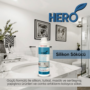 Removedor de silicona para sellador adhesivo de cocina y baño y fórmula de acción rápida para limpieza de residuos de masilla para superficies duras - Product Image 2