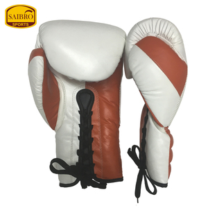 Gants de boxe MMA sur mesure de haute qualité Offres Spéciales dentelle dragonne réglable matériel en cuir de qualité pour la main de compétition - Product Image 6