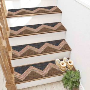 Kilim Design Rug, Geometric Pattern Rug, Modern Printed Rug,Step Rug - Product Image 4