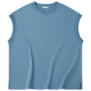 เสื้อกล้ามออกกำลังกายแขนกุดผ้าสำหรับผู้ชายเสื้อผ้าสำหรับเพาะกายเล่นกีฬา - Product Image 6