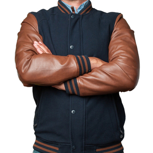 Veste à boutons de style baseball de qualité supérieure pour femme - Product Image 3