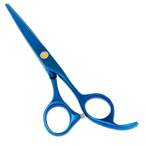 Professional Stainless Steel Barber Scissors Kit <b>Hair</b> <b>Cutting</b> & Styling Tool with Shaving <b>Razor</b> - Product Image 1