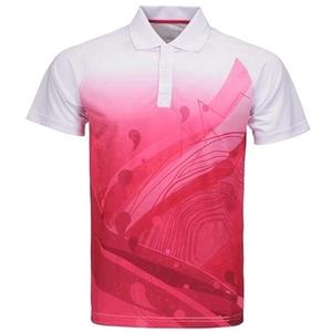 Las mejores Camisetas De Polo de manga corta para hombre, ropa deportiva transpirable con estampado de sublimación personalizado en tela de Jersey sólida de talla grande - Product Image 6
