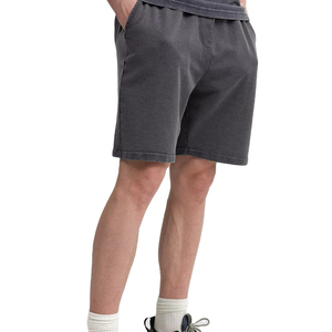 Custom Men's Cotton Sports <b>Shorts</b> Comfortable Running Sportswear Screen Printing Terry Sweat <b>Shorts</b> OEM Service - Product Image 1