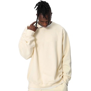 Sweat-shirt pour hommes 400gsm sweat-shirt en coton impression fabricants de sweat-shirts en coton respirant - Product Image 6