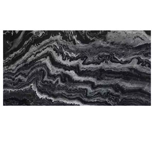 กระเบื้องหินอ่อนสีดำปรอทธรรมชาติแบบพรีเมี่ยมขนาดกำหนดเองดีไซน์ทันสมัยสำหรับตกแต่งพื้นโรงแรม - Product Image 3