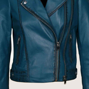 Chaqueta de piel auténtica de alta calidad OEM de último diseño, logotipo personalizado y diseño aceptado, chaqueta bomber de piel de vaca - Product Image 6