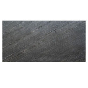 Tuile de placage de latte d'ardoise naturelle noire de haute qualité polie avec l'application extérieure extérieure de nouvelle collection d'Inde - Product Image 3