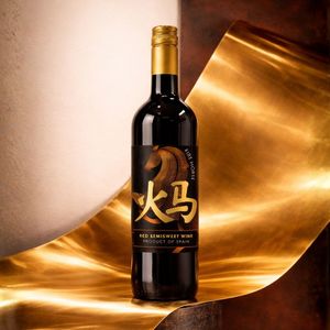 Fire Horse - Vin rouge mi-doux |   100% Tempranillo 11% ABV 750ml |   Vin rouge espagnol - Product Image 3